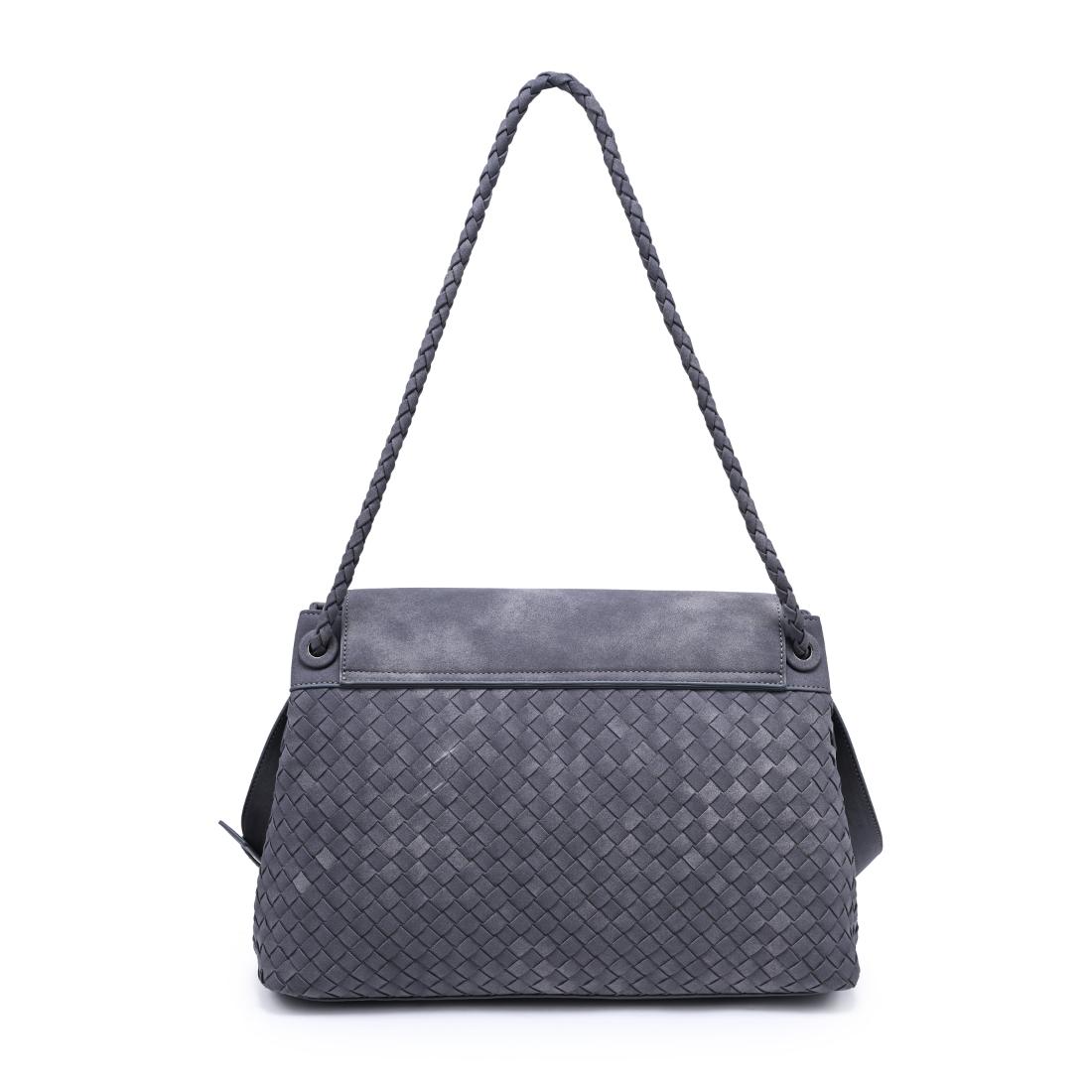 Urban Expressions Serenee Satchel 840504214875 View 3 | Slate