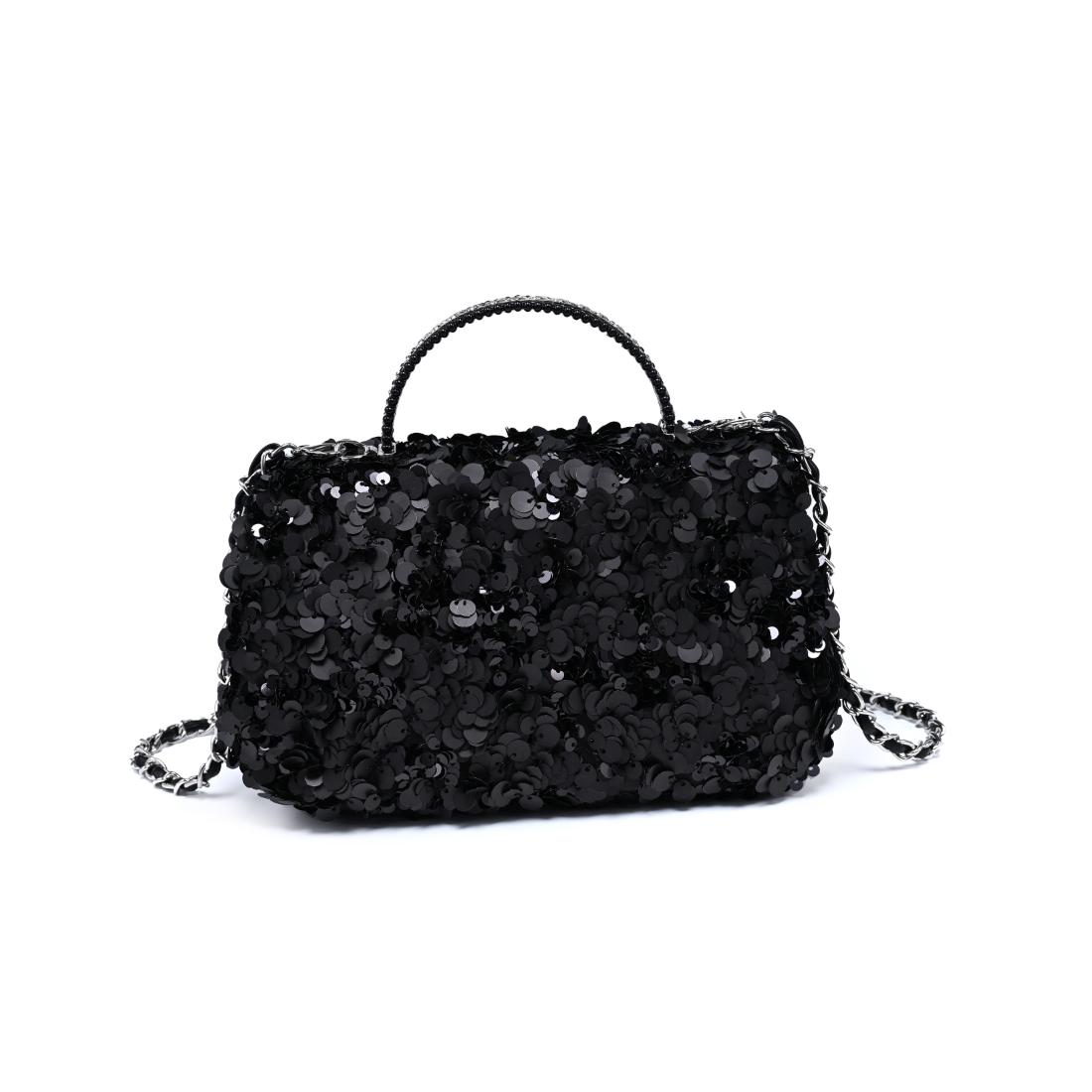 Woman wearing Black Urban Expressions Ella Evening Bag 840504204364 View 7 | Black