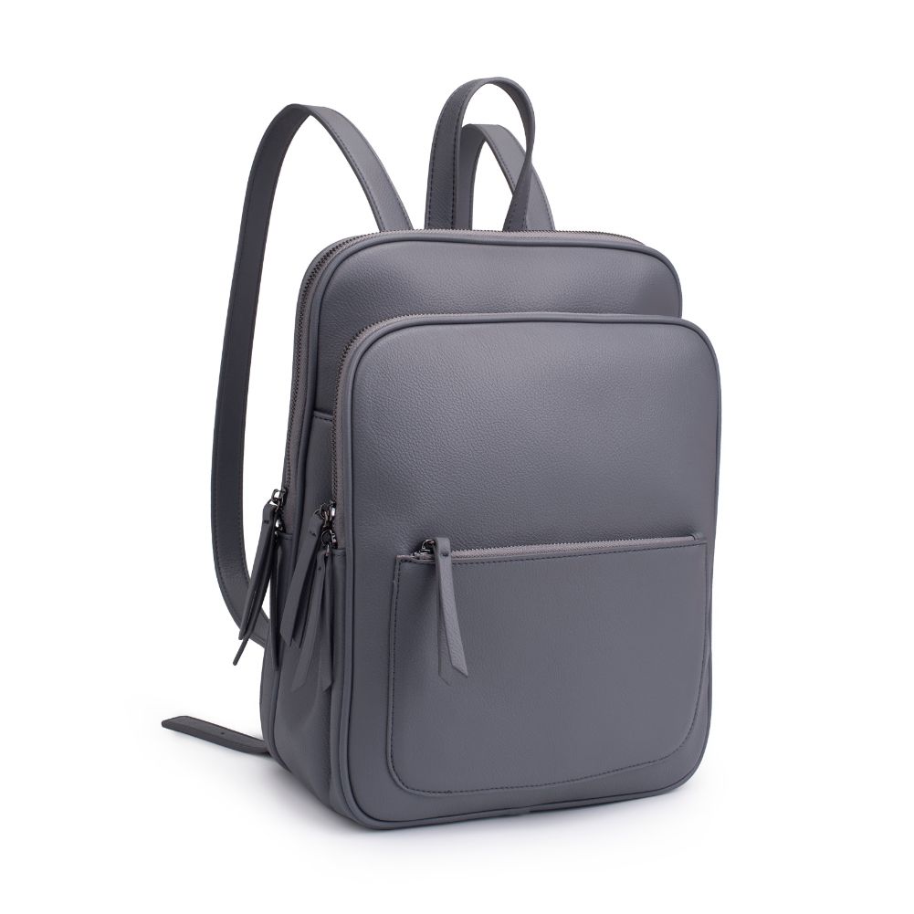 Product Image of Urban Expressions Carly Backpack 840611174437 View 6 | Carbon