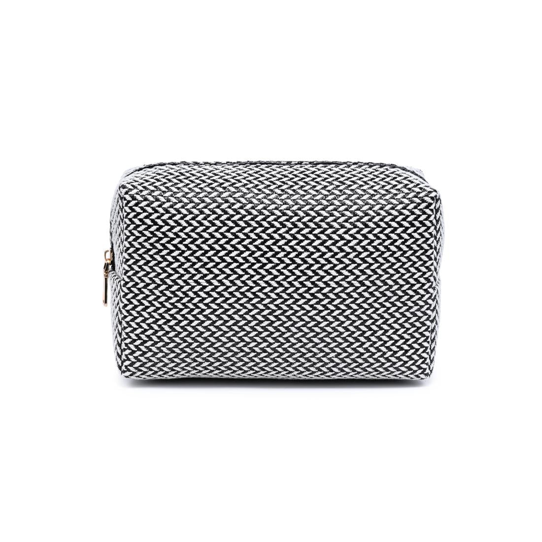 Urban Essentials Switchback Cosmetic & Travel Organizer Pouch 840504207563 View 5 | Black