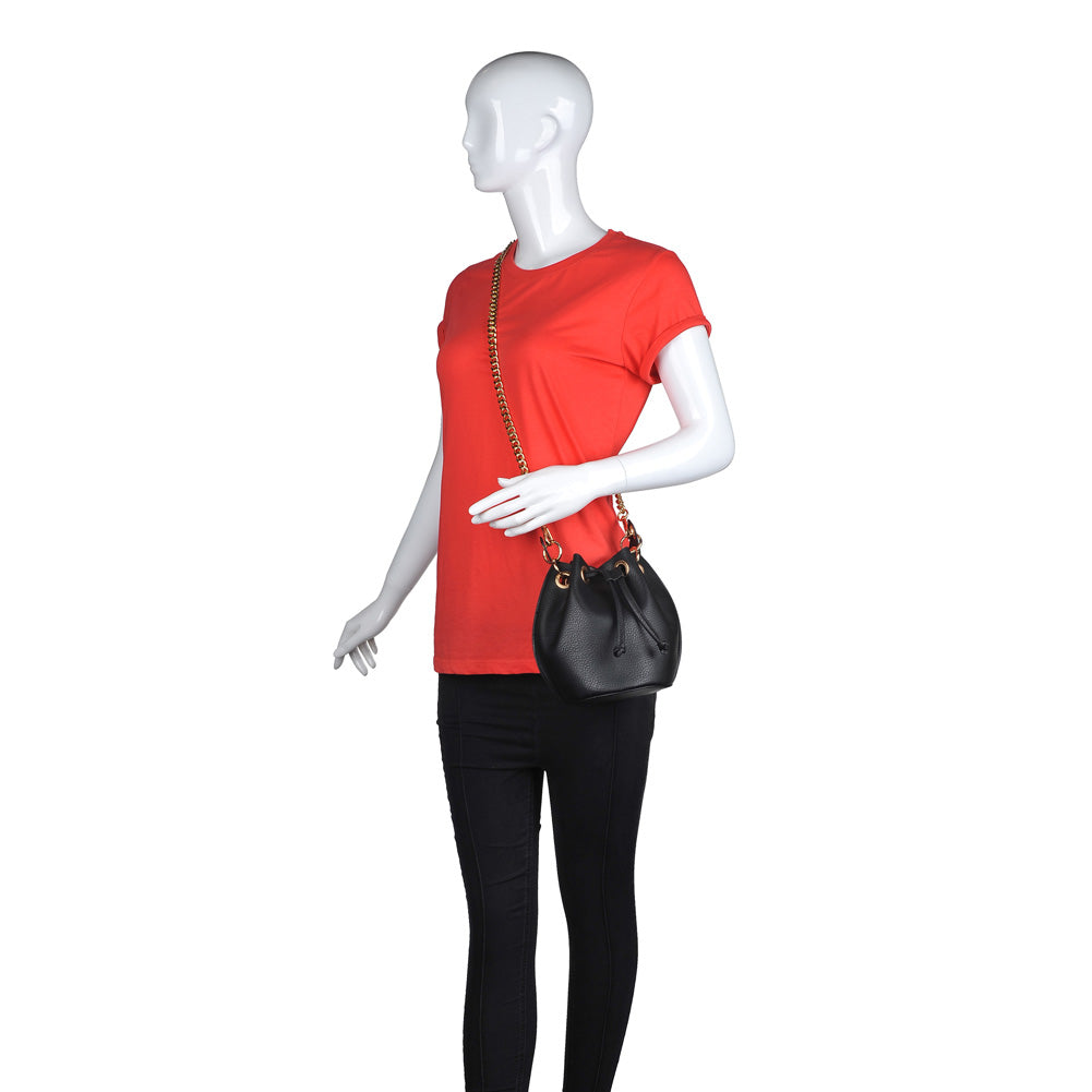Product Image of Urban Expressions Seraphina Bucket NA-840611150974 View 5 | Black