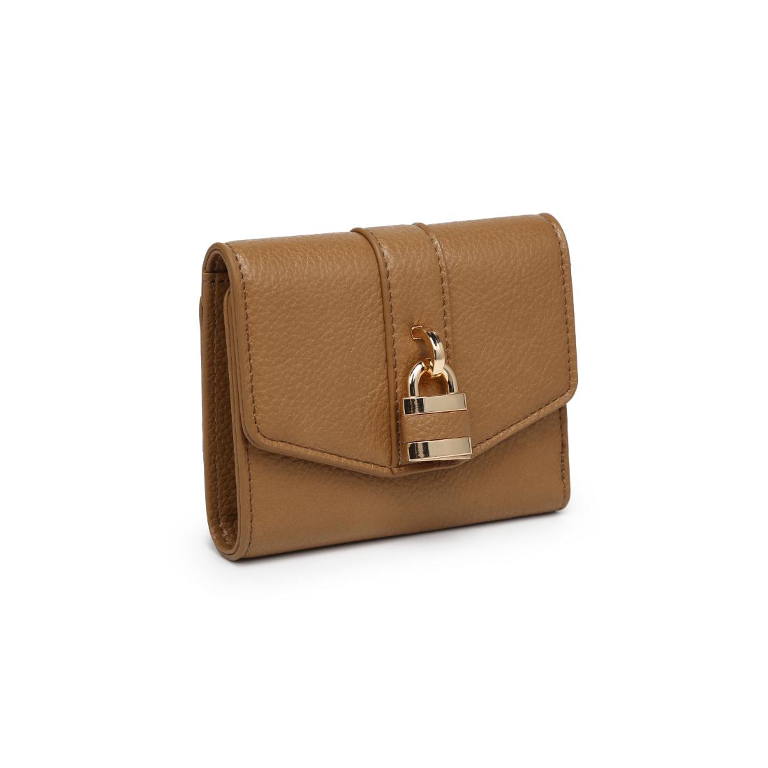 Woman wearing Camel Urban Expressions Andie Wallet 840504208102 View 6 | Camel