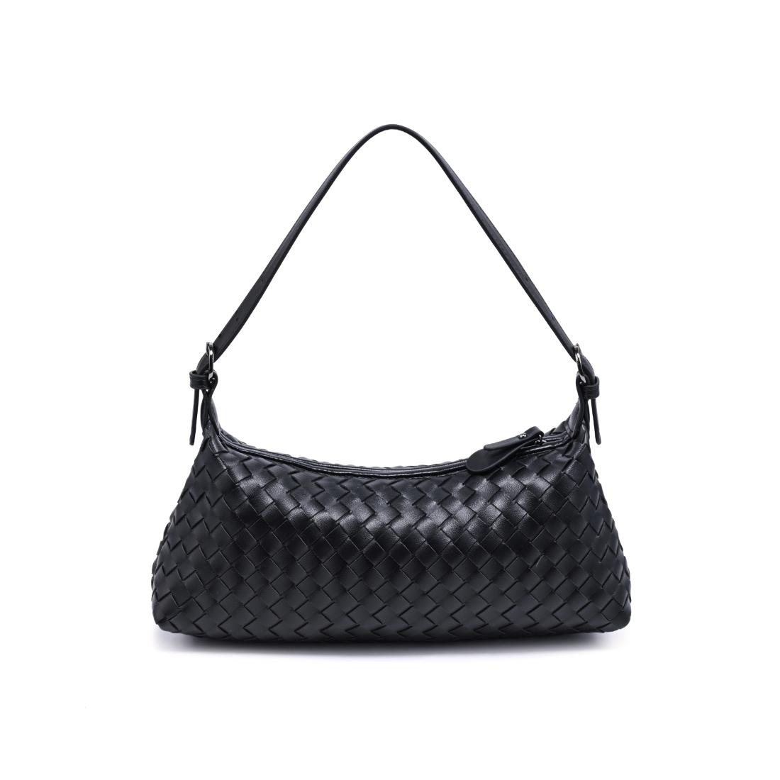Woman wearing Black Urban Expressions Audrey Shoulder Bag 840504204050 View 7 | Black