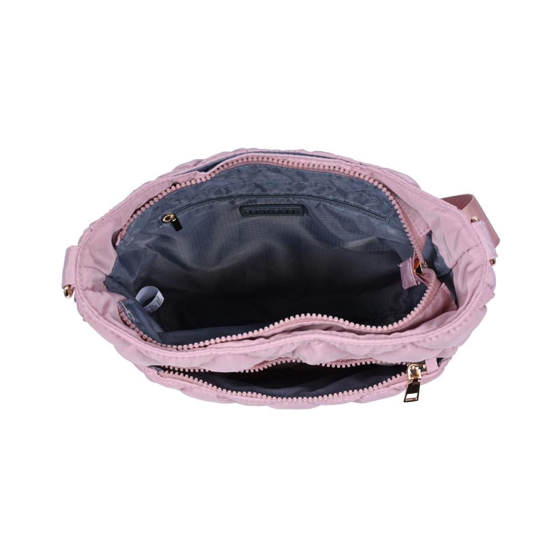 Product Image of Urban Expressions Fia - Quilted Puffer Crossbody 840504207334 View 4 | Rose