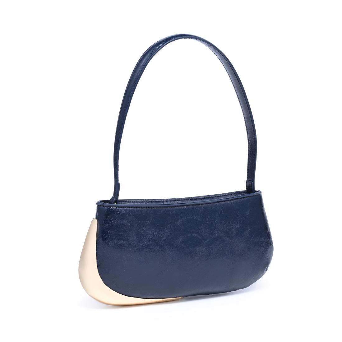 Woman wearing Navy Urban Expressions Cooper Shoulder Bag 840504205774 View 6 | Navy