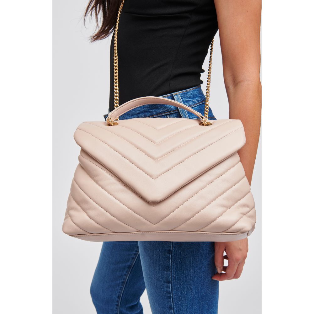Woman wearing Natural Urban Expressions Ivy Crossbody 840611185778 View 2 | Natural
