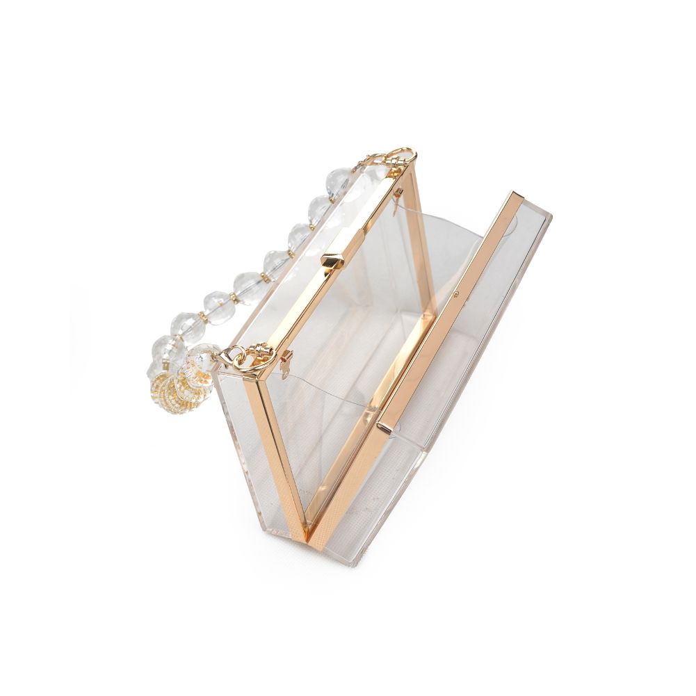 Product Image of Urban Expressions Mimi Evening Bag 840611169754 View 4 | Clear