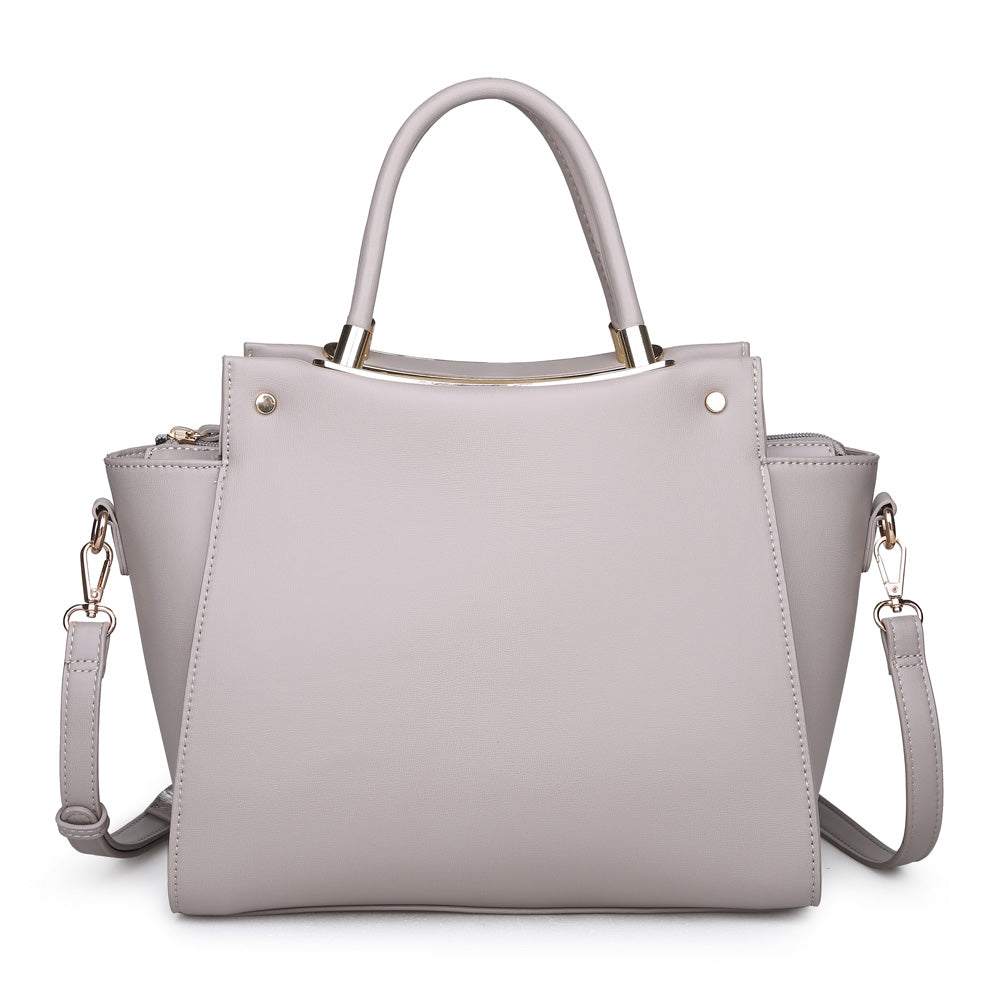 Product Image of Urban Expressions Greyson Satchel NA-840611149749 View 1 | Grey