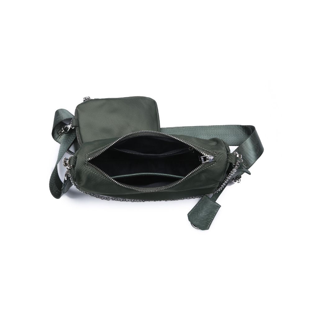 Product Image of Urban Expressions Joss - Nylon Crossbody 840611178466 View 8 | Hunter Green
