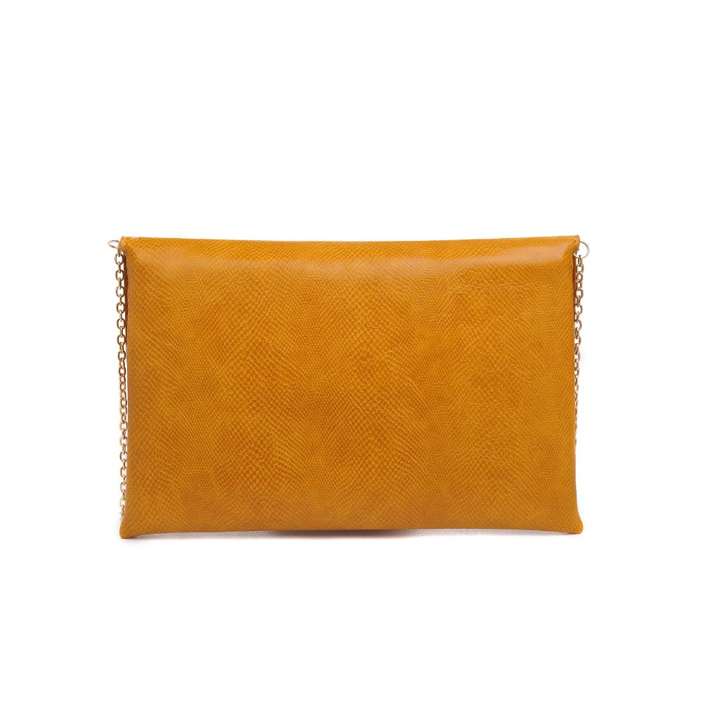 Product Image of Urban Expressions Lena Lizard Clutch 840611174109 View 3 | Dijon