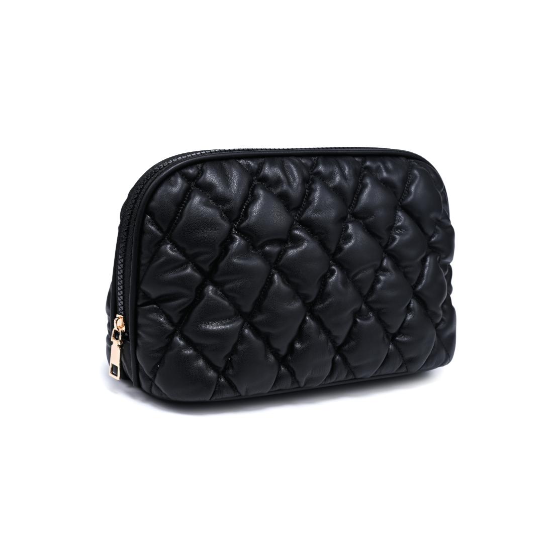 Urban Essentials Padded Prime Cosmetic & Travel Organizer Dome Pouch 840504207587 View 2 | Black