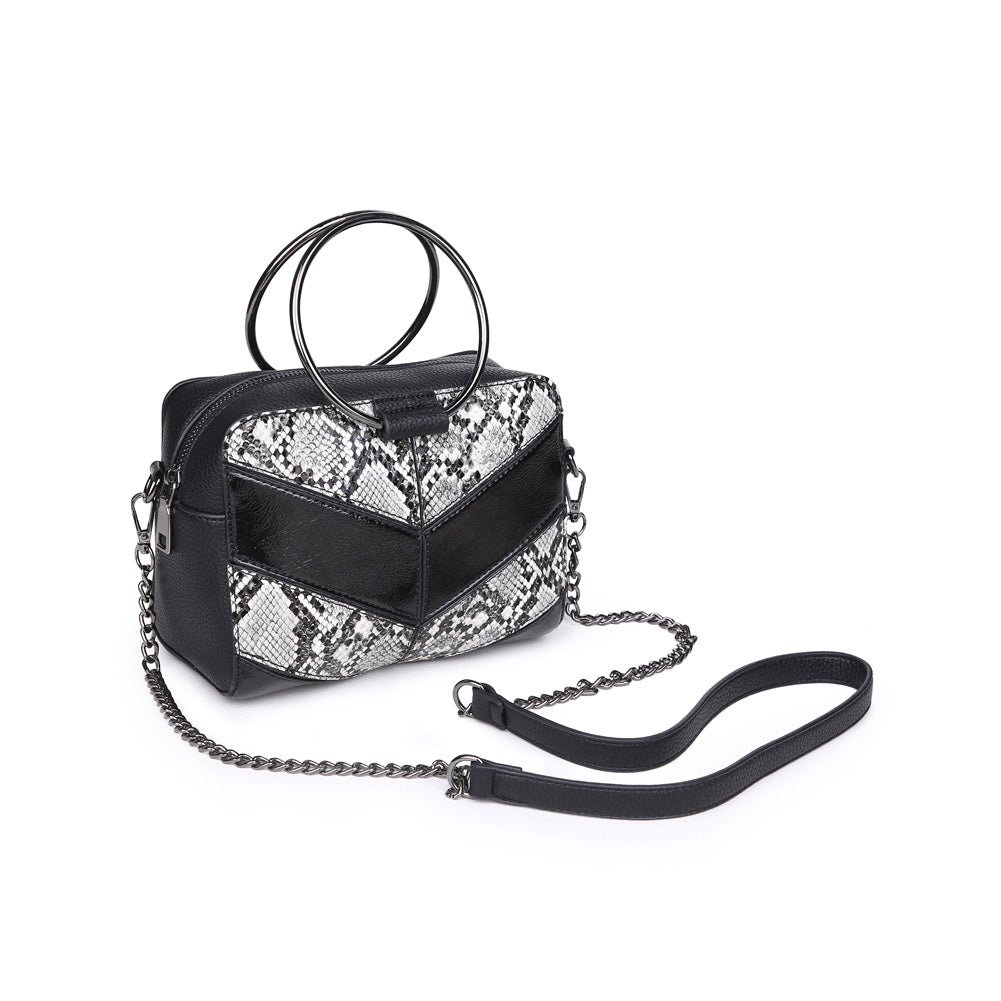 Woman wearing Black Urban Expressions Angelina Crossbody NA-840611152541 View 6 | Black
