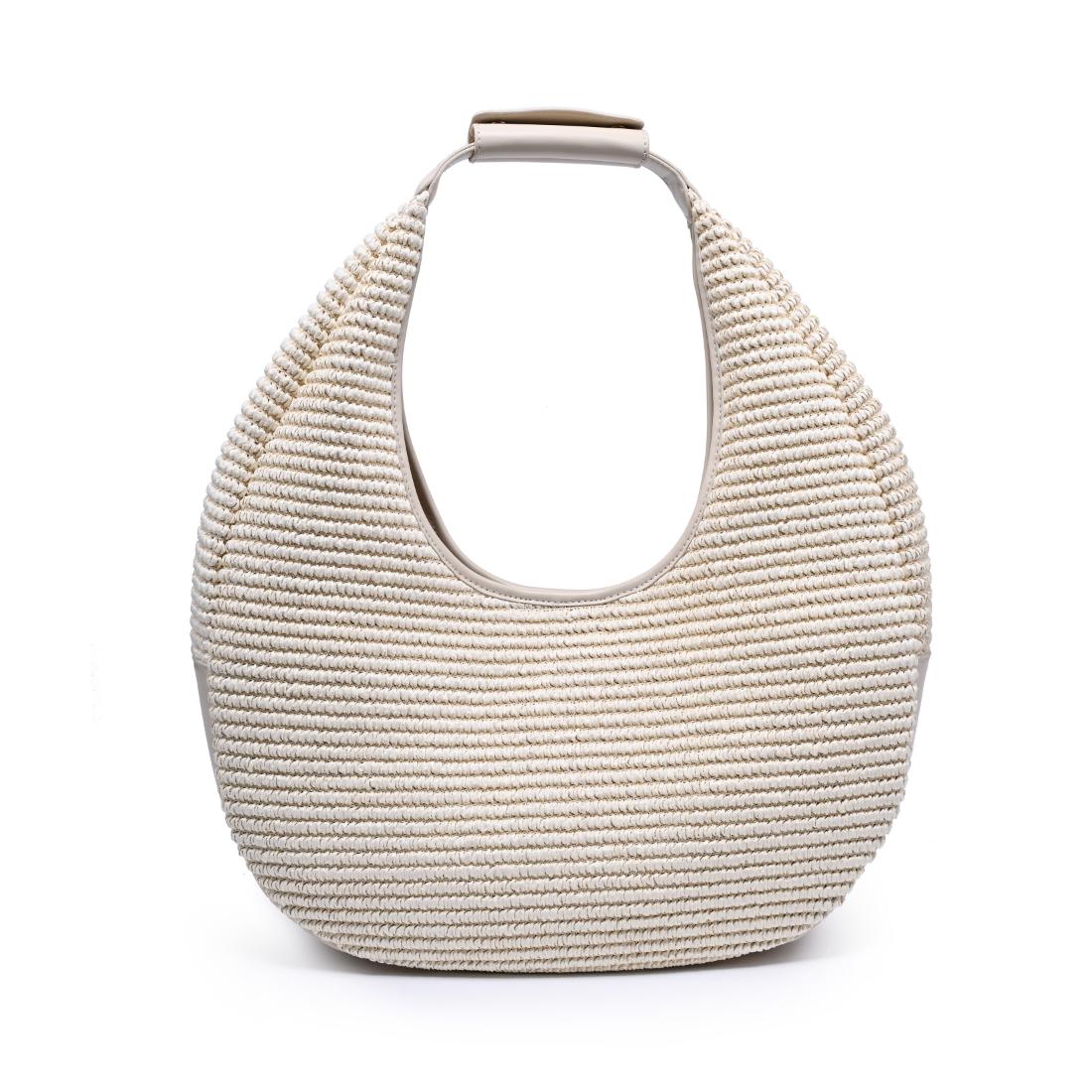 Woman wearing Ivory Urban Expressions Zoey Tote 840504204753 View 7 | Ivory