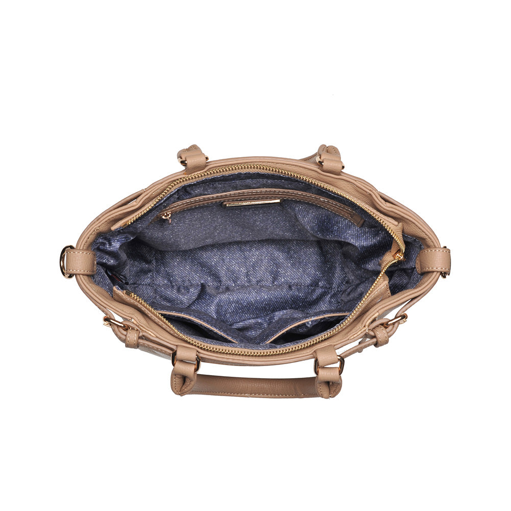 Product Image of Urban Expressions Aviana Satchel NA-840611154415 View 4 | Natural