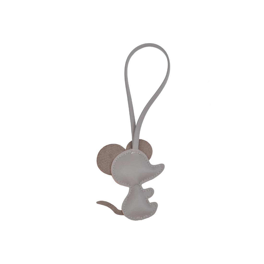 Product Image of Urban Expressions Teeny Keychain Charm 840504201080 View 6 | Grey