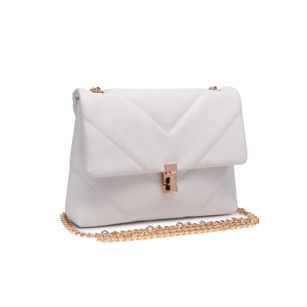 Product Image of Urban Expressions Samantha Crossbody 840611178916 View 2 | White