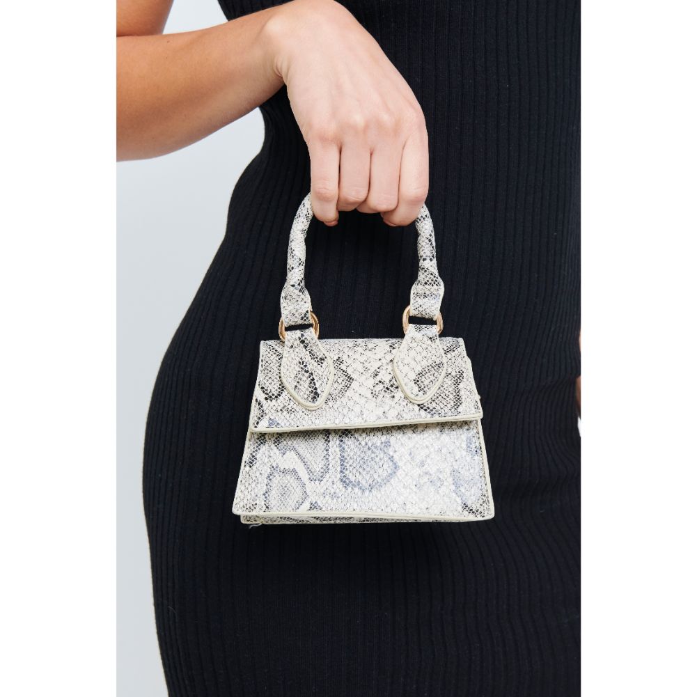 Woman wearing Black Multi Urban Expressions Jojo Mini Bag 840611176547 View 2 | Black Multi