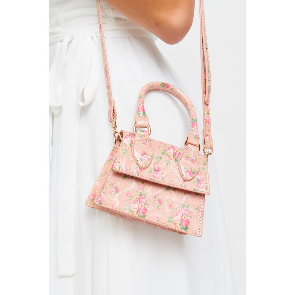Woman wearing Pink Urban Expressions Jojo Mini Bag 840611181459 View 2 | Pink