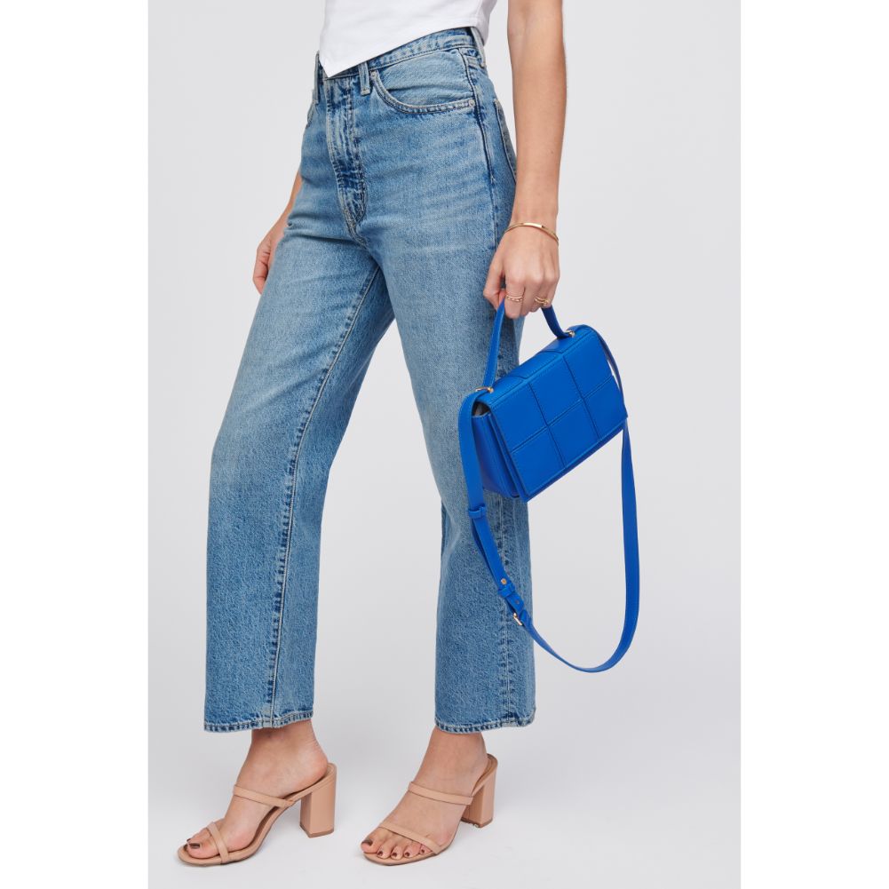 Woman wearing Cobalt Urban Expressions Amanda Crossbody 818209016087 View 4 | Cobalt