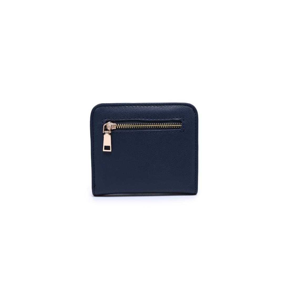 Woman wearing Navy Urban Expressions Lucy Wallet 840504204005 View 7 | Navy