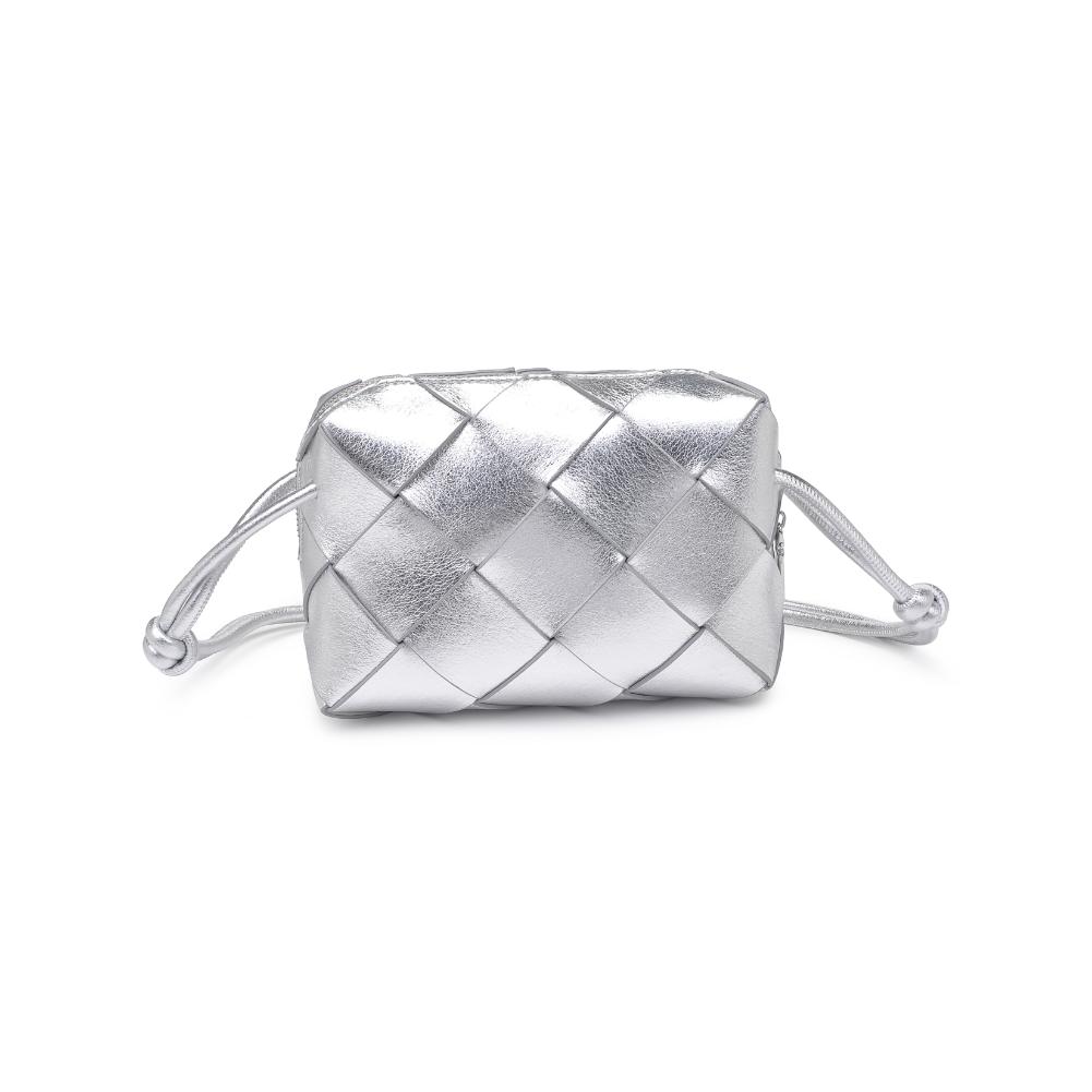 Product Image of Urban Expressions Kennedy Crossbody 840611124173 View 7 | Silver