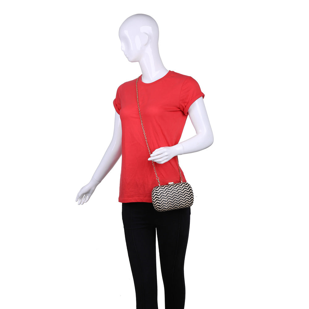 Product Image of Urban Expressions Adelaide Clutch NA-840611161598 View 5 | Black