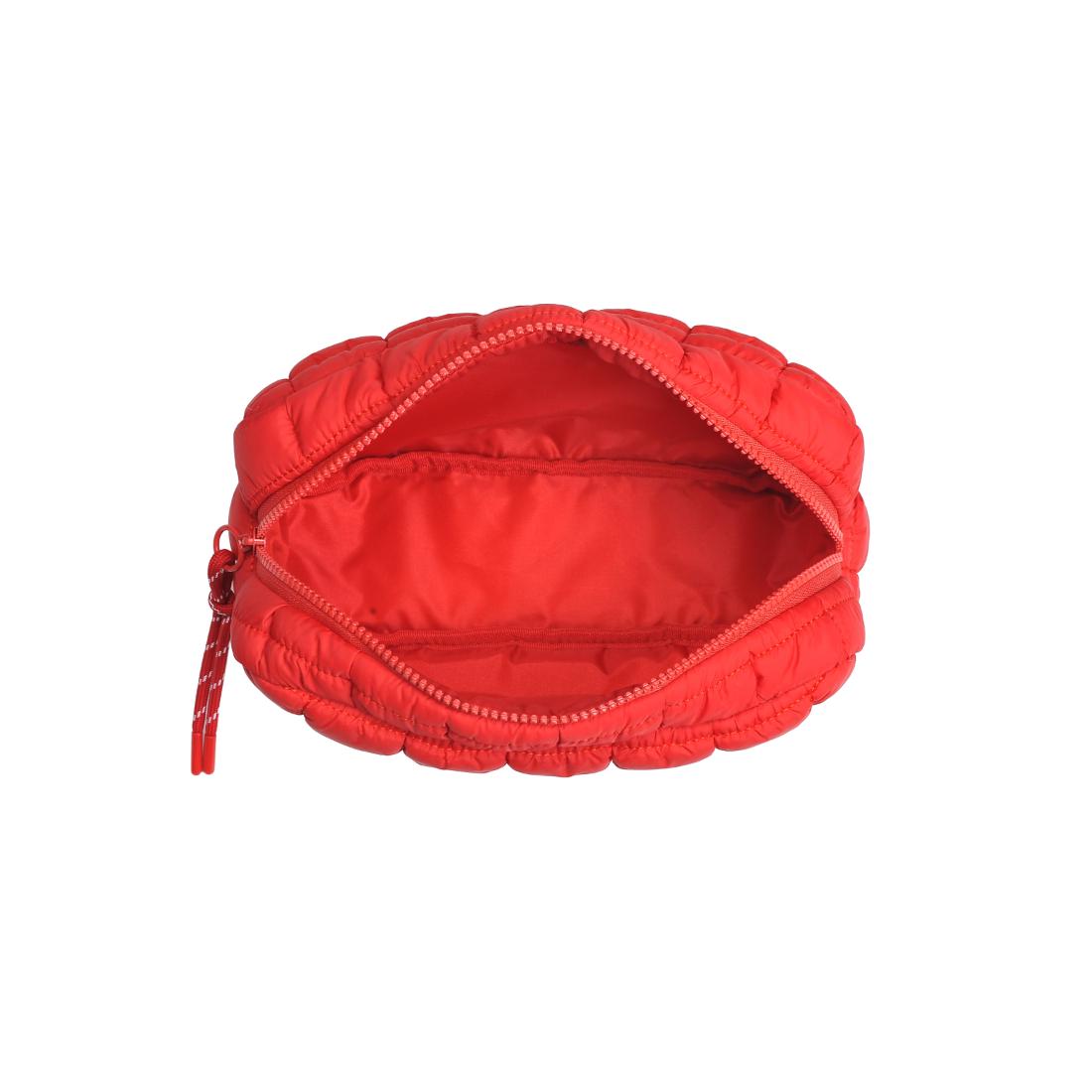 Urban Essentials Cloud Nine - Puffer Cosmetic & Travel Organizer Pouch 840611143815 View 8 | Red