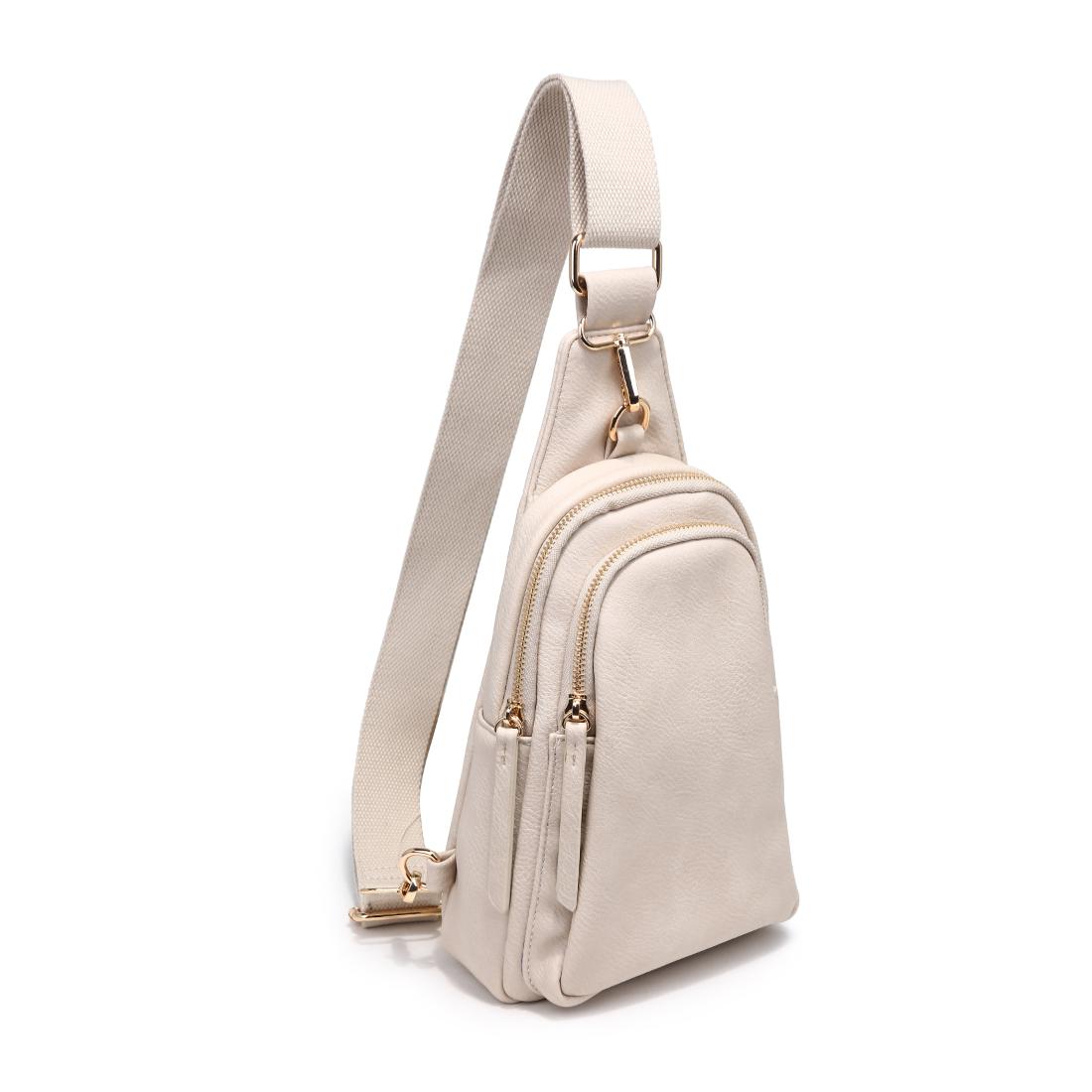 Product Image of Urban Expressions Strider Sling Backpack 840611198013 View 2 | Oatmilk