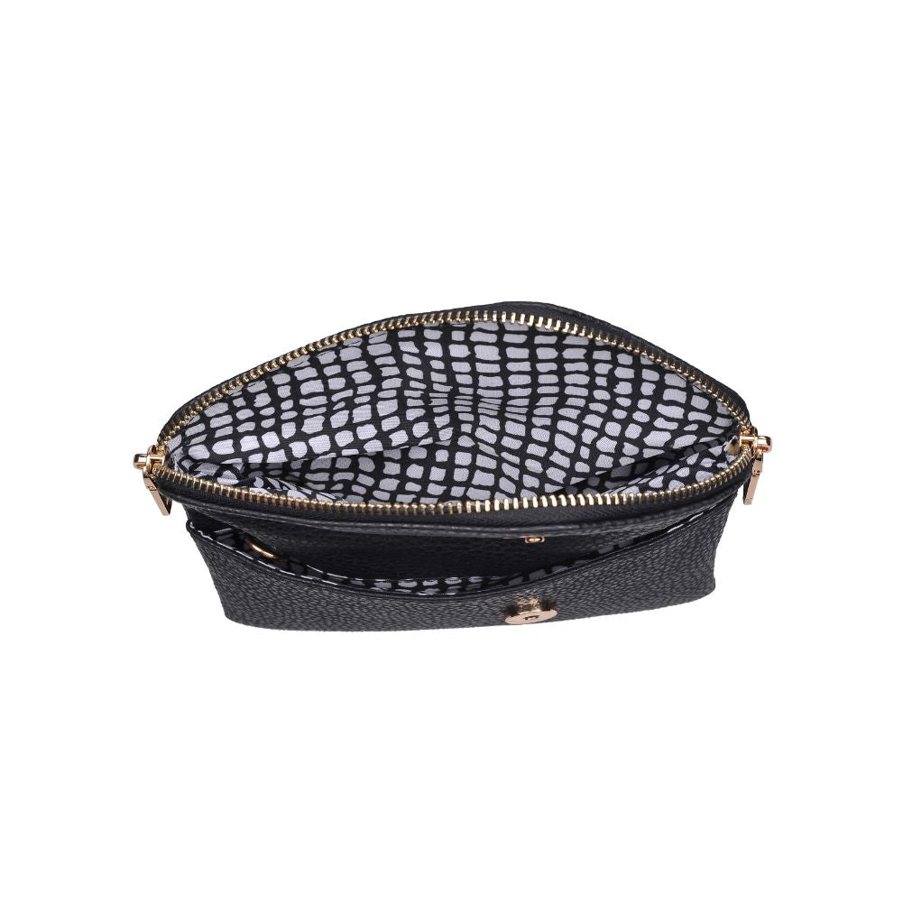 Product Image of Urban Expressions Lucy Crossbody Wristlet 840611167675 View 8 | Black
