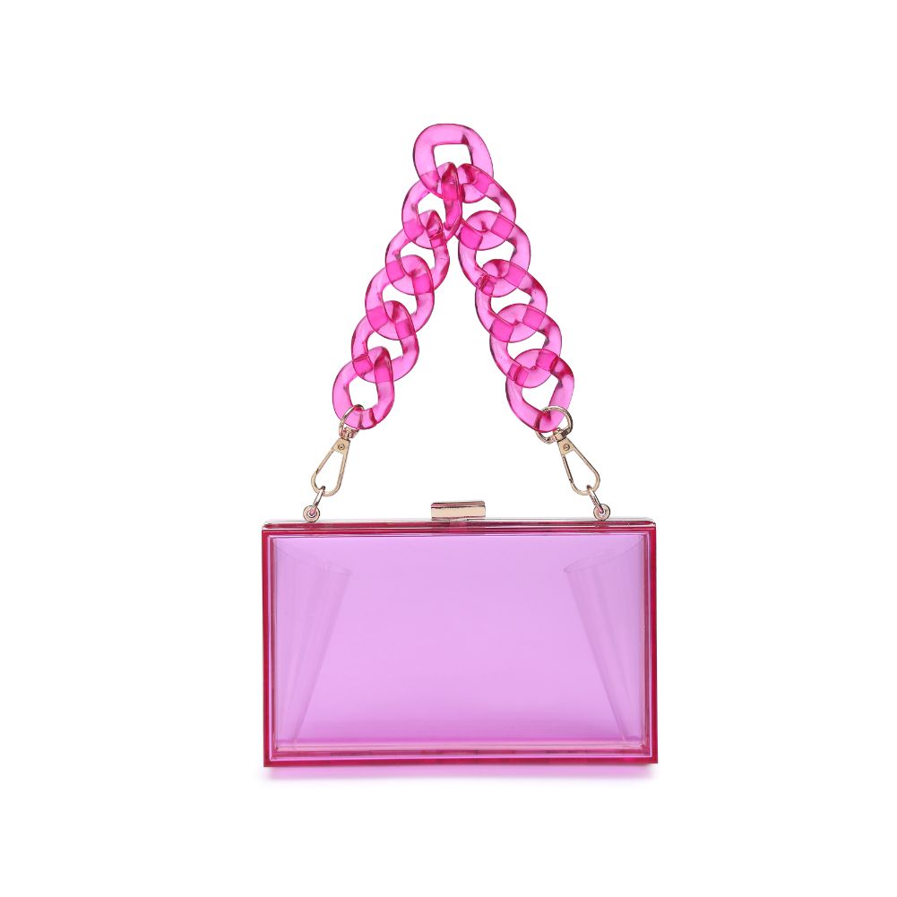 Product Image of Urban Expressions Lizzo Evening Bag 840611168382 View 1 | Pink