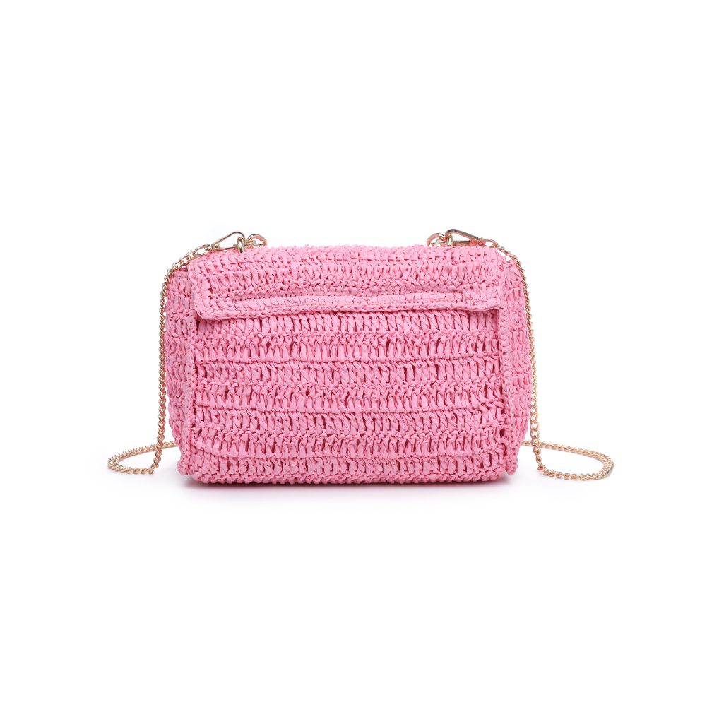 Woman wearing Pink Urban Expressions Catalina Crossbody 840611111302 View 7 | Pink