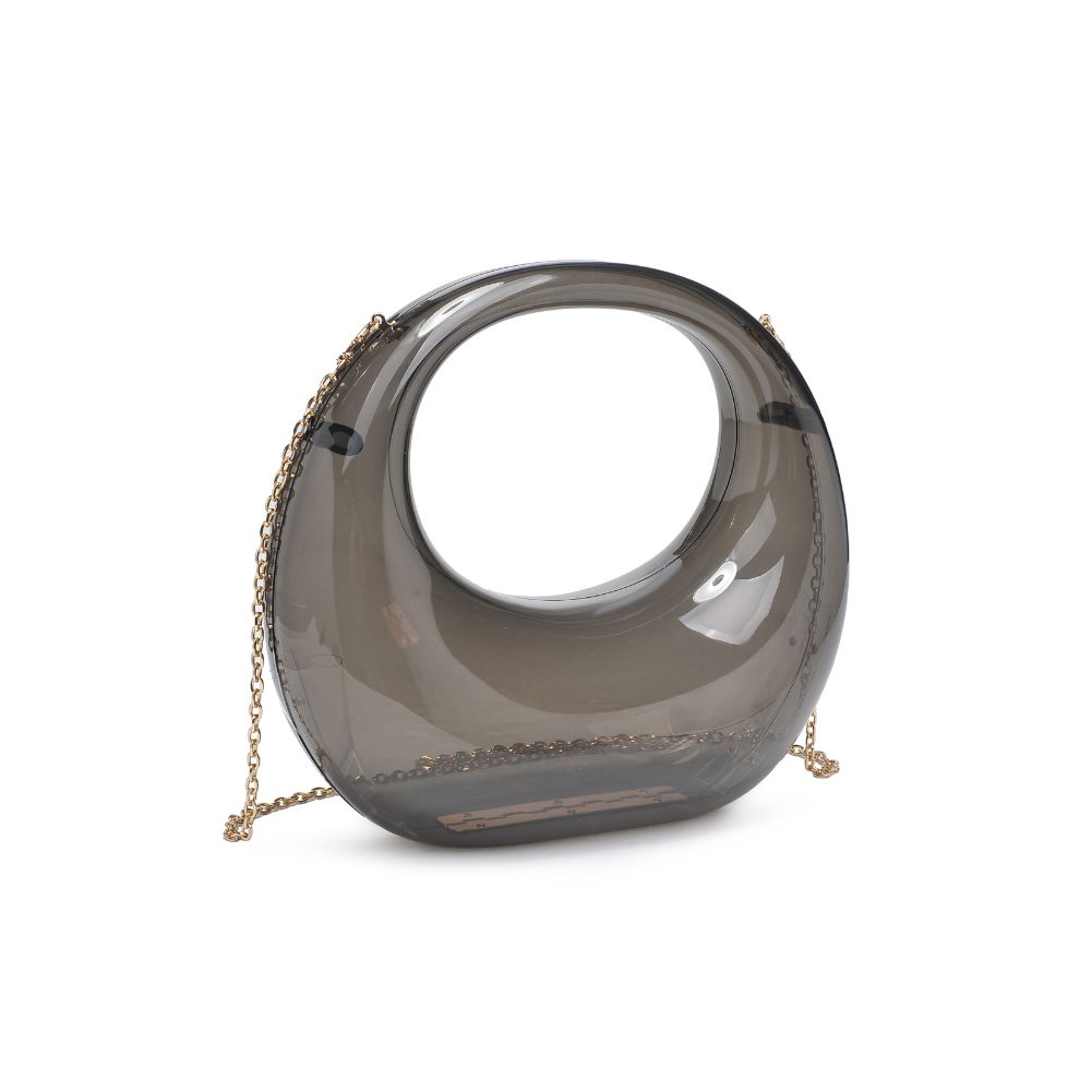 Woman wearing Smoke Urban Expressions Bess Evening Bag 840611109965 View 6 | Smoke
