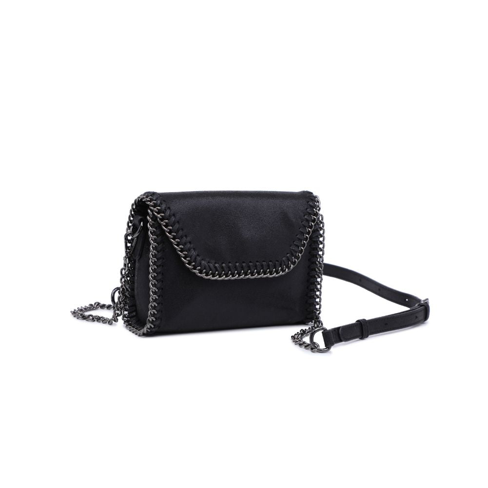 Product Image of Urban Expressions Felicia Crossbody 818209011501 View 6 | Black