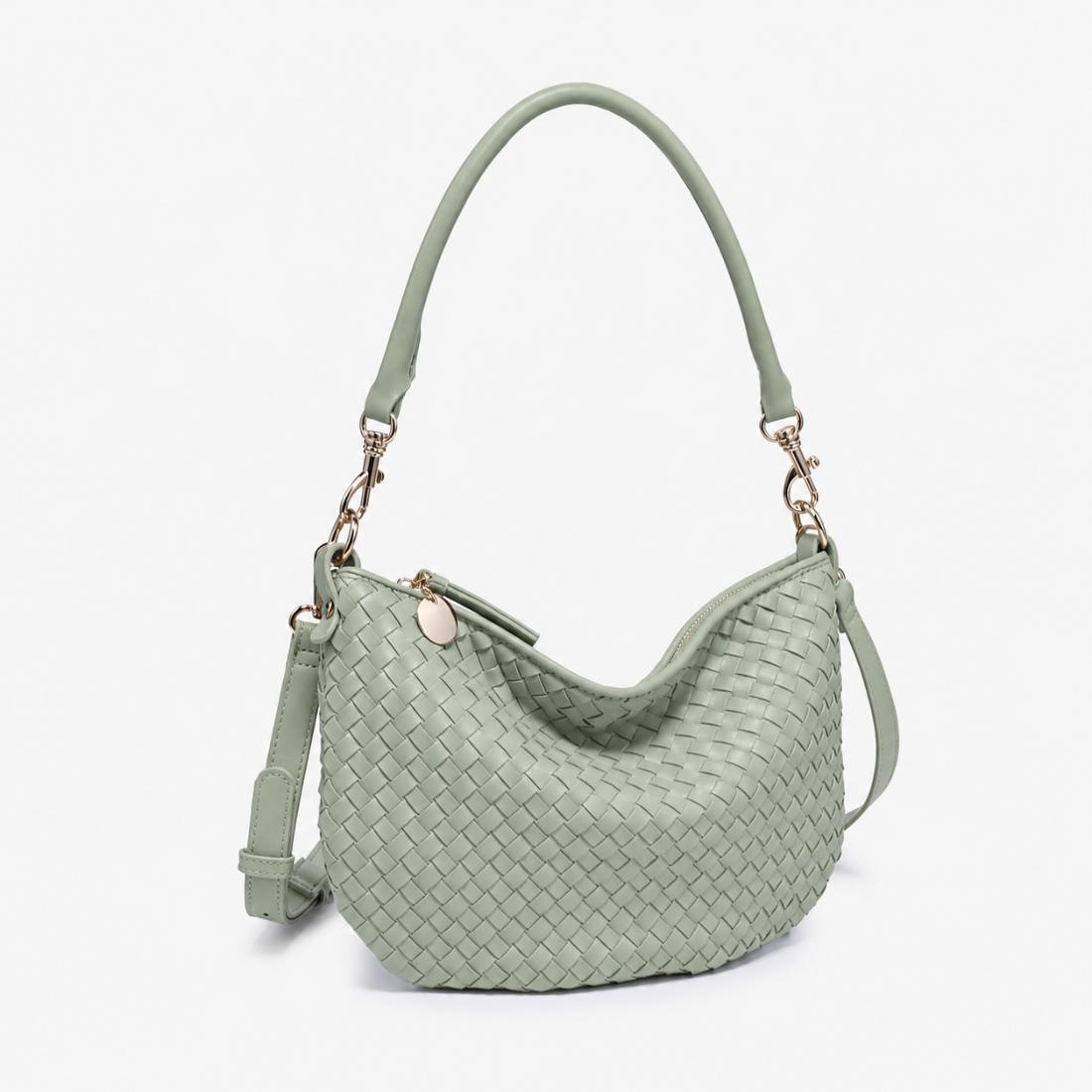 Urban Expressions Jordan - Woven Shoulder Bag 840504216435 View 1 | Sage