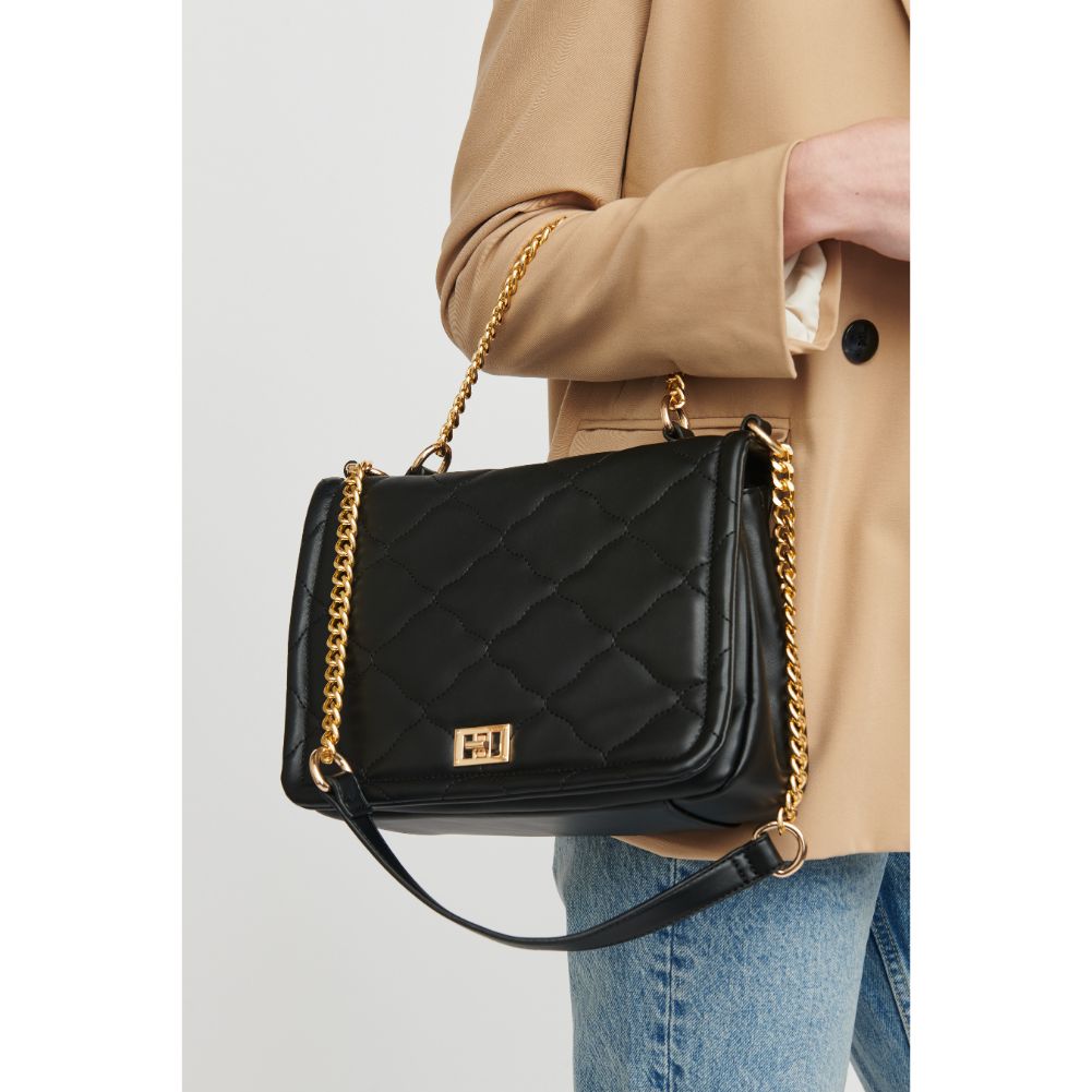 Woman wearing Black Urban Expressions Hermine Crossbody 818209015370 View 4 | Black