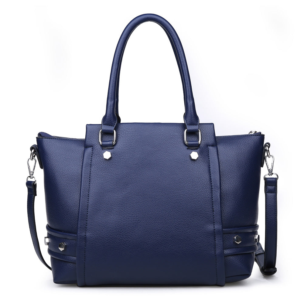 Product Image of Urban Expressions Frankie Satchel NA-840611149565 View 3 | Navy