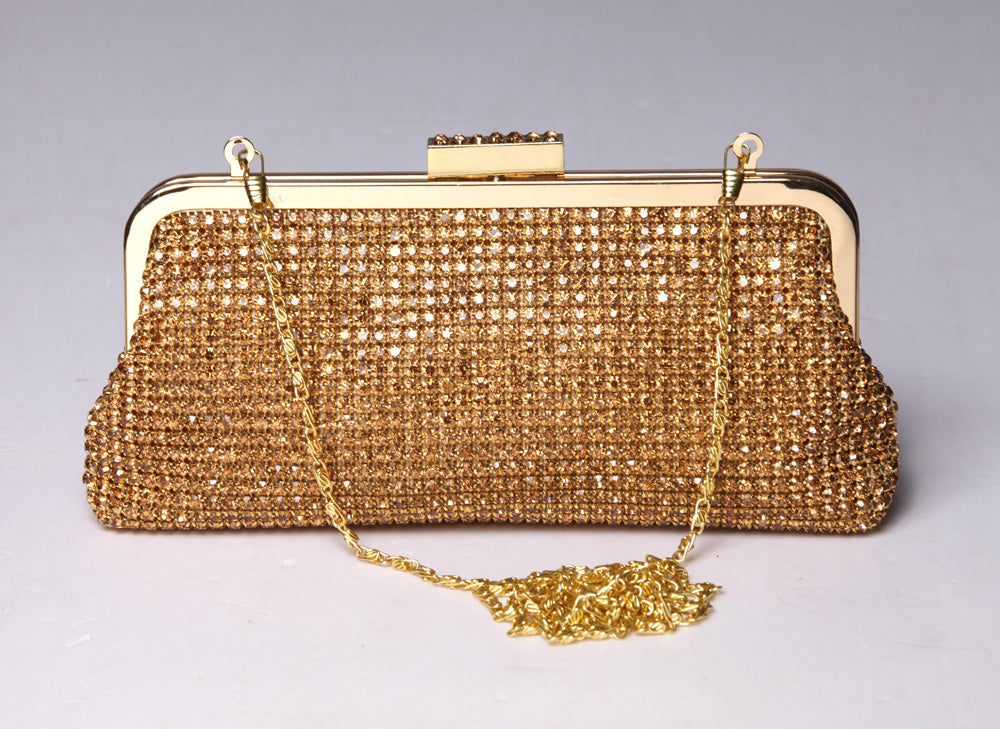 Product Image of Urban Expressions Brittnee Evening Bag 840611111142 View 1 | Gold