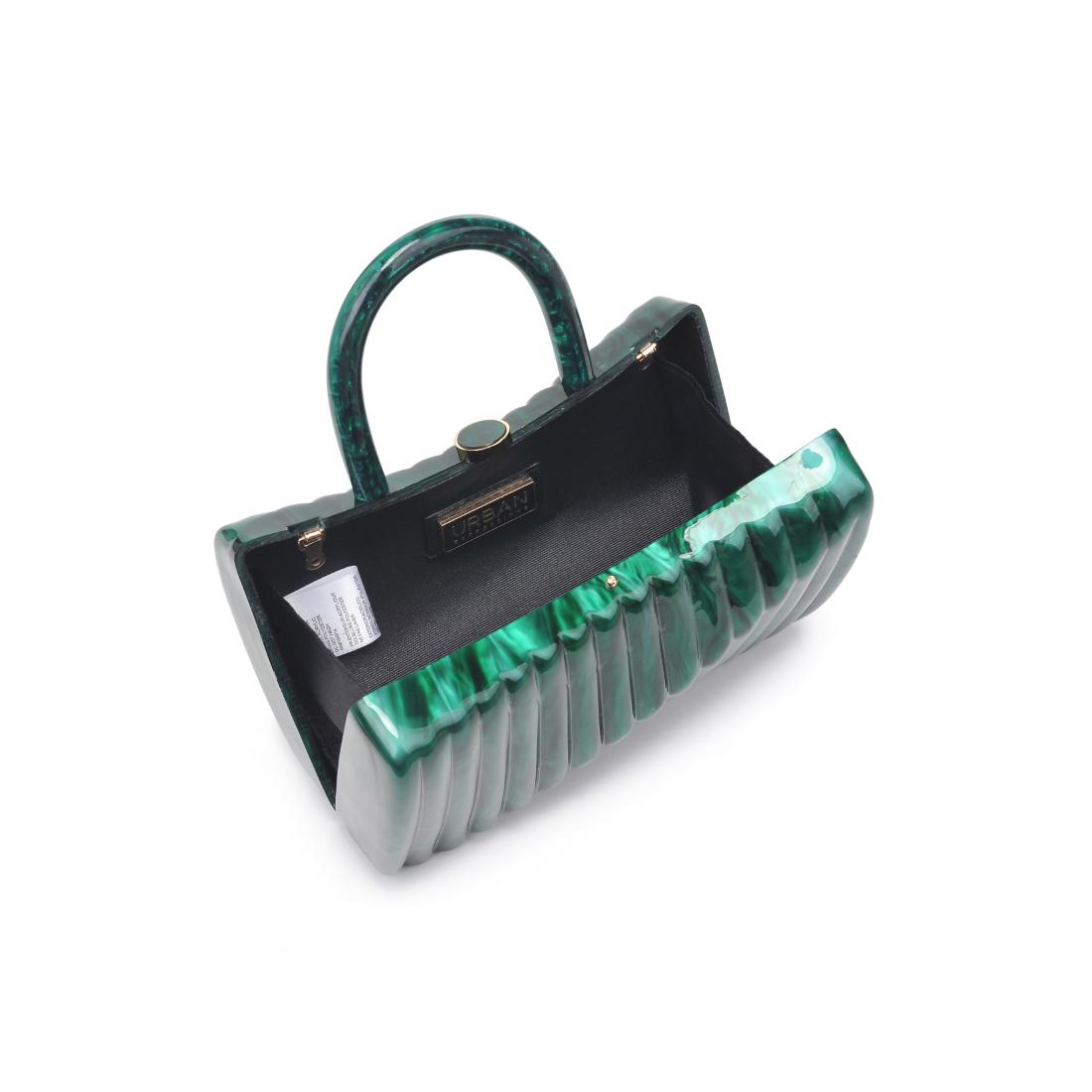Woman wearing Emerald Urban Expressions Julie Evening Bag 840611198693 View 9 | Emerald