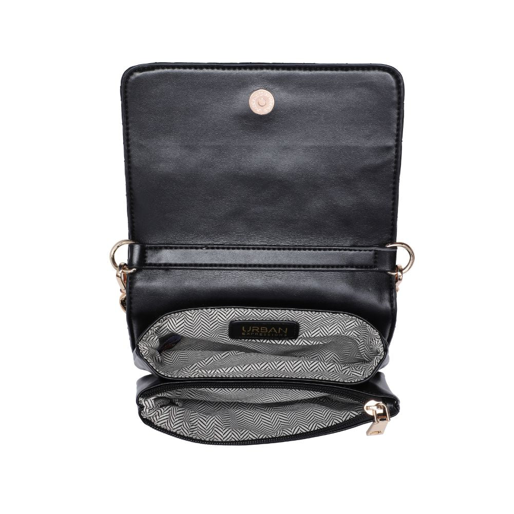 Product Image of Urban Expressions Karolina Crossbody 818209017206 View 8 | Black