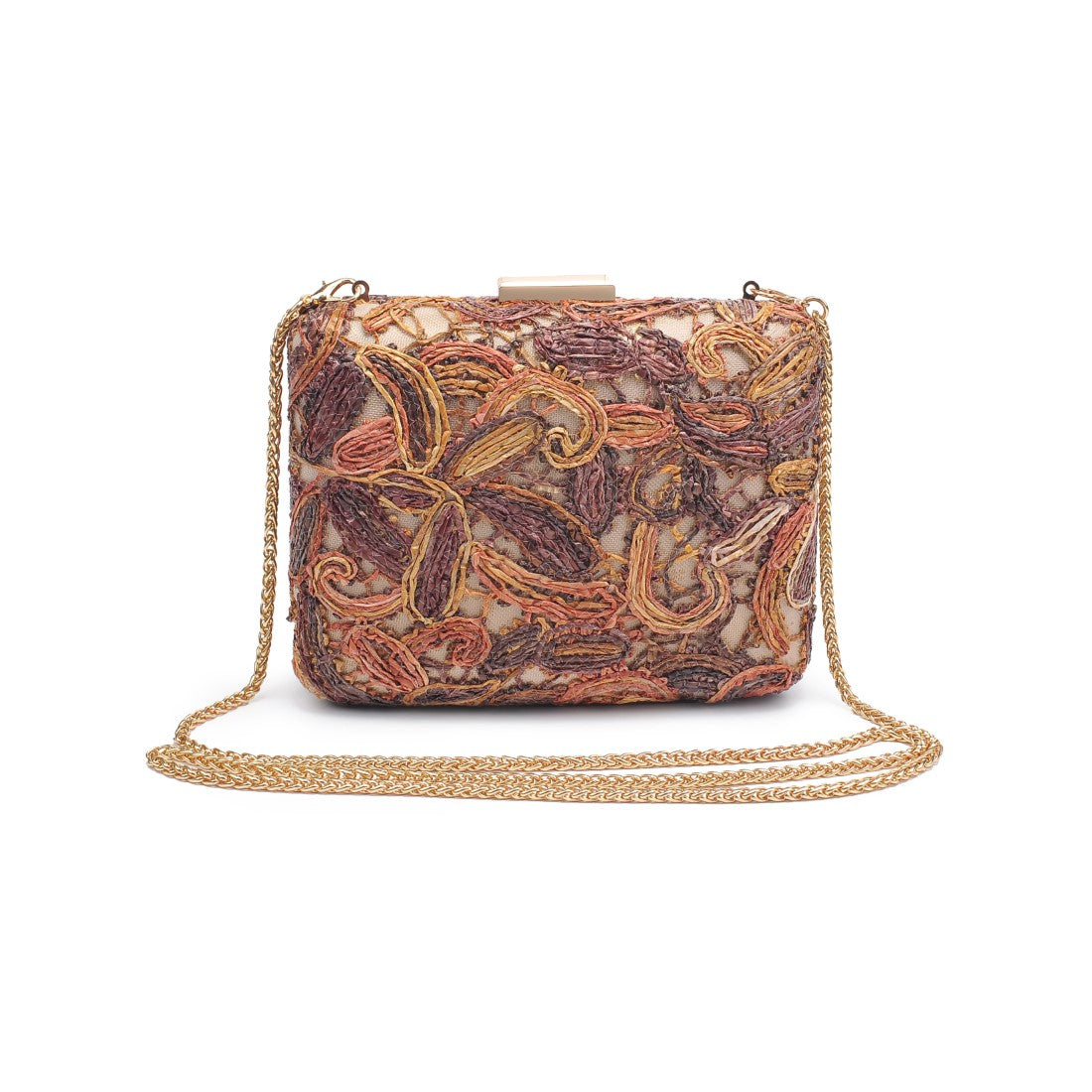 Woman wearing Multi Urban Expressions Ayla Evening Bag 840611149183 View 7 | Multi