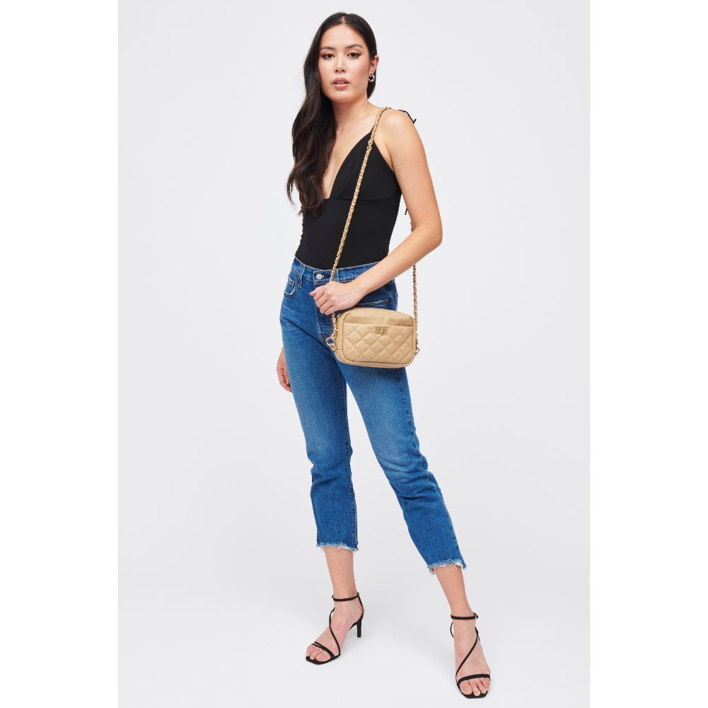 Woman wearing Natural Urban Expressions Heidi Crossbody 840611185037 View 3 | Natural