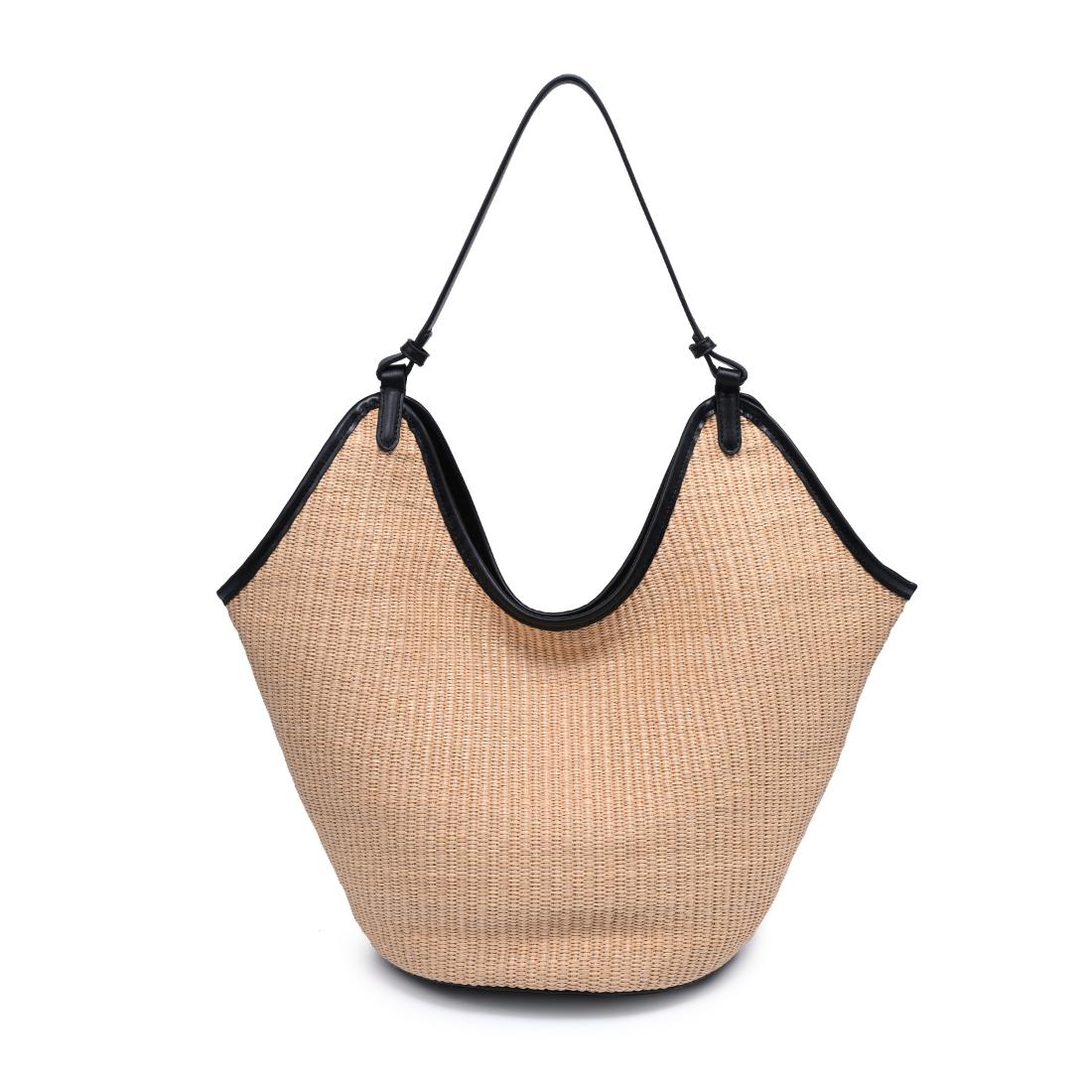 Urban Expressions Ambrose Tote 840504205705 View 7 | Natural Black