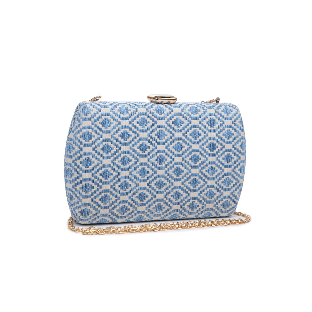 Product Image of Urban Expressions Nashville Evening Bag 840611179937 View 6 | Sky Blue