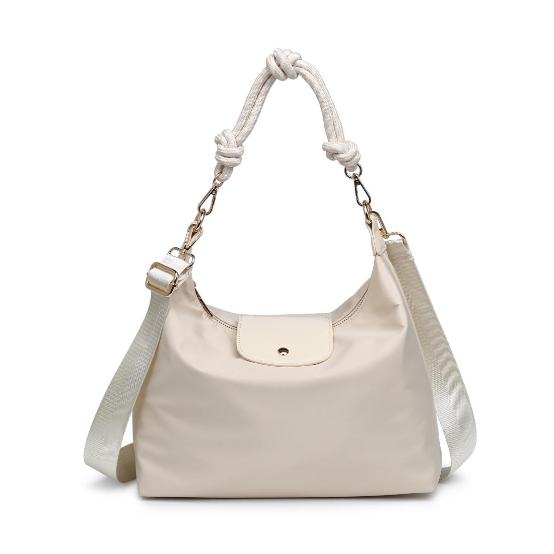 Woman wearing Cream Urban Expressions Nova Hobo 840504206108 View 5 | Cream