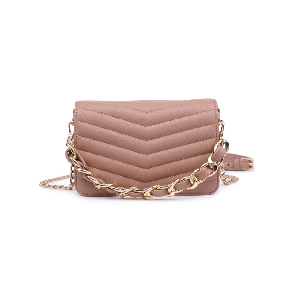Product Image of Urban Expressions Genny - Chevron Stitch Crossbody 818209011075 View 5 | Natural