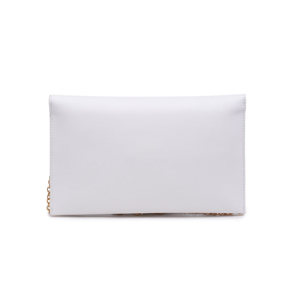 Product Image of Urban Expressions Heather Clutch NA-840611159632 View 3 | White