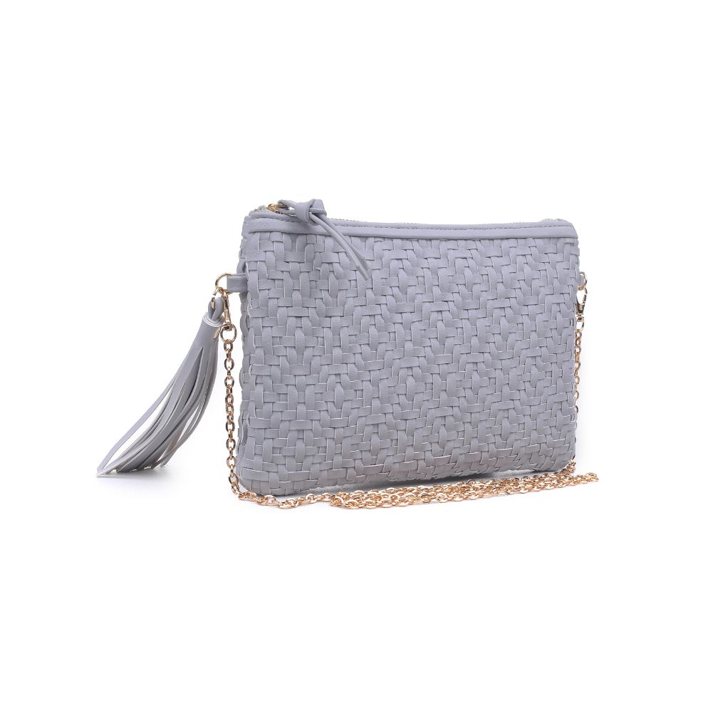 Product Image of Urban Expressions Jess Clutch 840611172518 View 6 | Grey