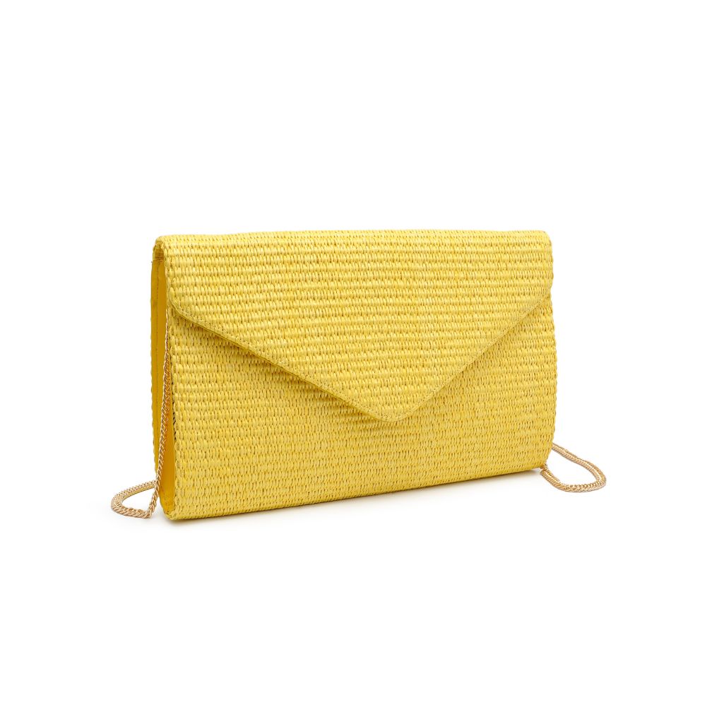 Woman wearing Sunflower Urban Expressions Trista Clutch 840611108234 View 6 | Sunflower