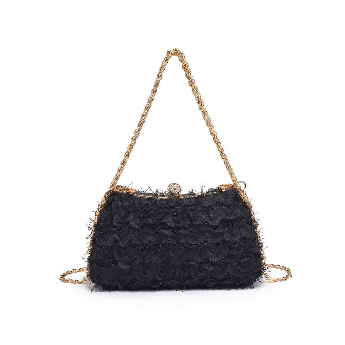 Product Image of Urban Expressions Maxi Evening Bag 840611198747 View 5 | Black