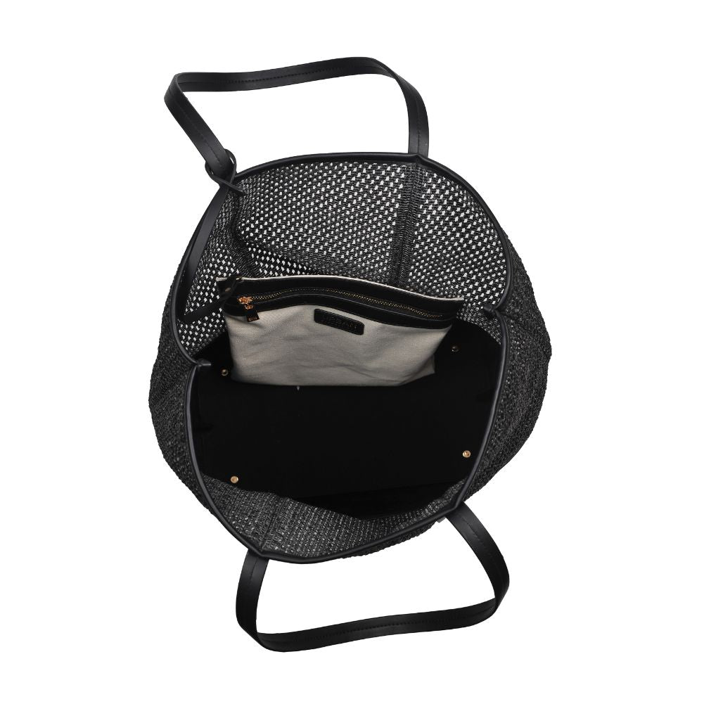 Product Image of Urban Expressions Tangier Tote 840611172846 View 4 | Black